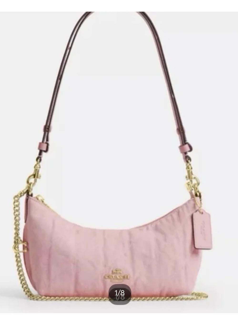 💖SPOTLIGHT💖NWT Coach Pink Denim Caitlin Bag